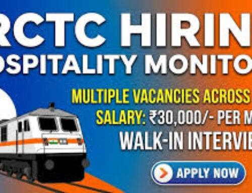 IRCTC Hospitality Monitors Recruitment 2026 – Walk-in for 43 Posts