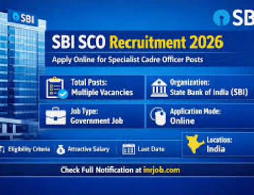 State Bank of India Recruitment 2026 – Apply Online for 12 Specialist Cadre Officer Posts