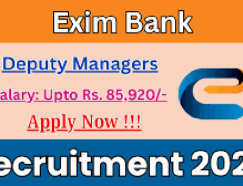 EXIM Bank Recruitment 2026 – Apply Online for Manager & Deputy Manager Posts