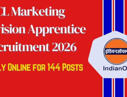 Indian Oil Corporation Limited (IOCL) Marketing Division Apprentice Recruitment 2026 – Apply Online for 144 Posts