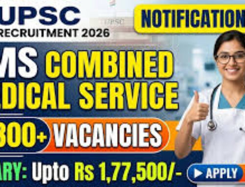 UPSC CMS Combined Medical Services Recruitment 2026 – Apply Online for 1,358 Posts