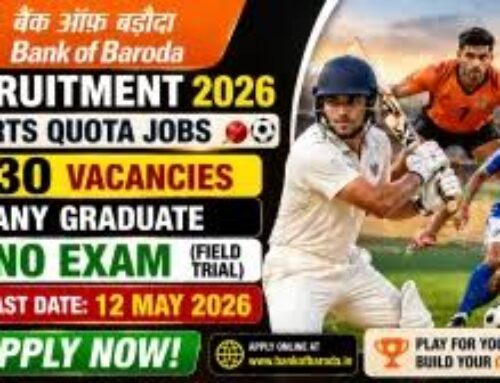 Bank of Baroda Sports Quota Recruitment 2026 – Apply Online for 30 Clerk Posts