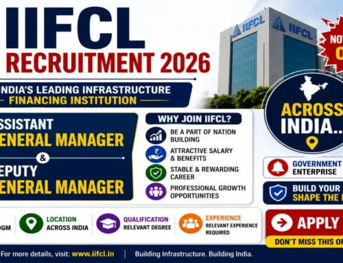 IIFCL AGM & DGM Recruitment 2026 – Apply Offline for 15 Posts