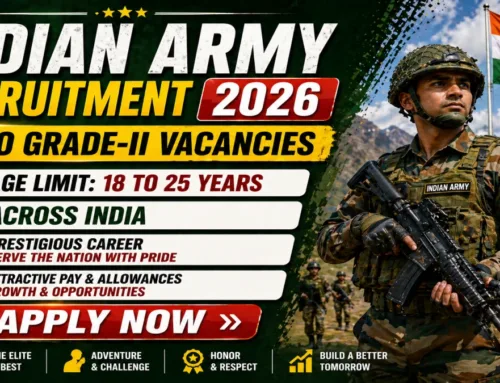 Indian Army CSBO Recruitment 2026 – Apply Online for 190 Posts