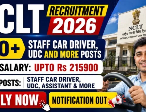 NCLT Recruitment 2026 – Apply Offline for 106 Posts