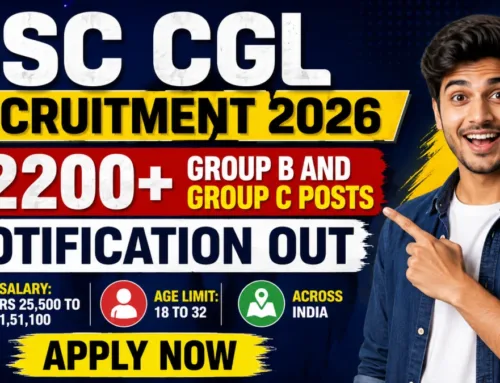 SSC CGL Recruitment 2026 Notification Out – Apply Online for 12,256 Posts